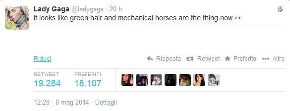 Lady Gaga attacca Katy Perry su Twitter