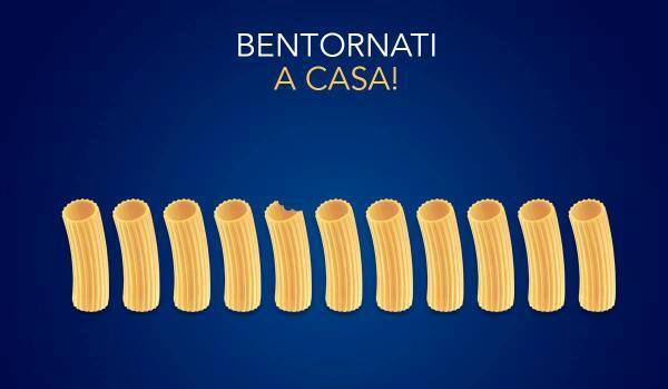 Barilla Da Il Bentornato A Casa Alla Nazionale Con Un Morso Foto Blog Di Cultura