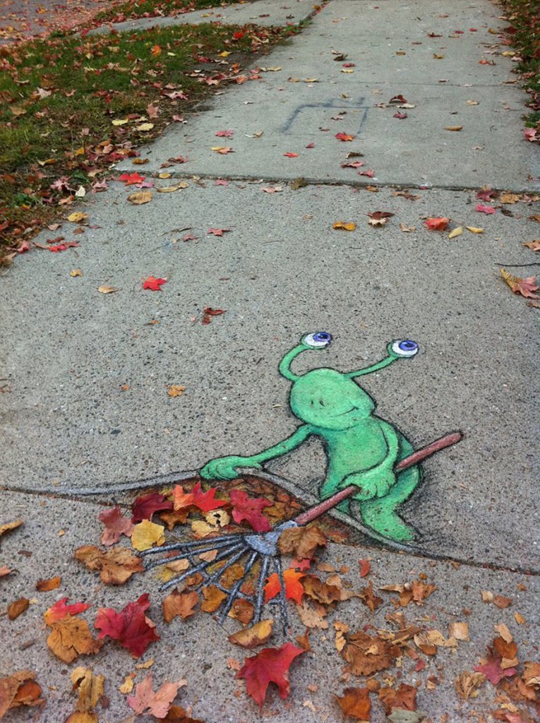 Quando la Street Art si fonde con l'ambiente