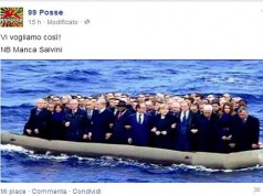 99 Posse, l’imbarazzante immagine postata su Facebook