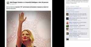 Emma Marrone si dissocia dall'accusa del saluto fascista