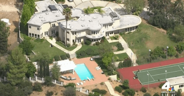 La villa di Chris Brown