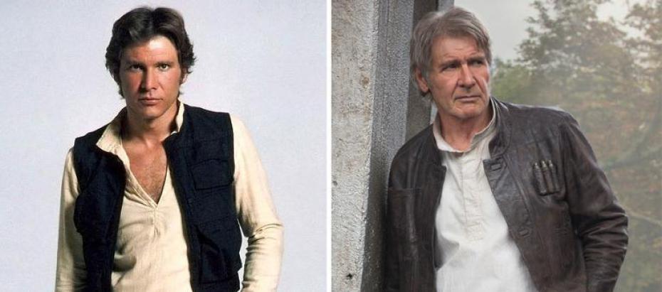 Star Wars 7: le foto che ci mostrano come sono cambiati gli attori