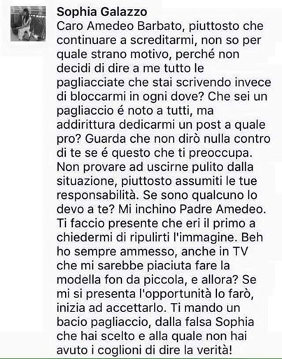 Uomini e Donne: Amedeo e Sophia si sono lasciati