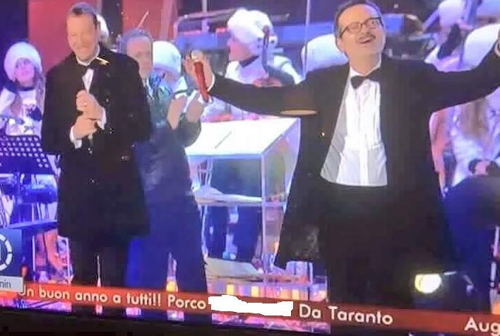 Capodanno Rai, che imbarazzo tra bestemmie e countdown sballato