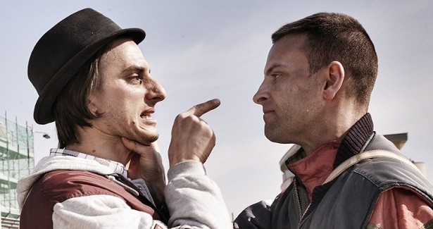 Luca Marinelli e Alessandro Borghi in una scena di "Non essere cattivo" di Claudio Caligari