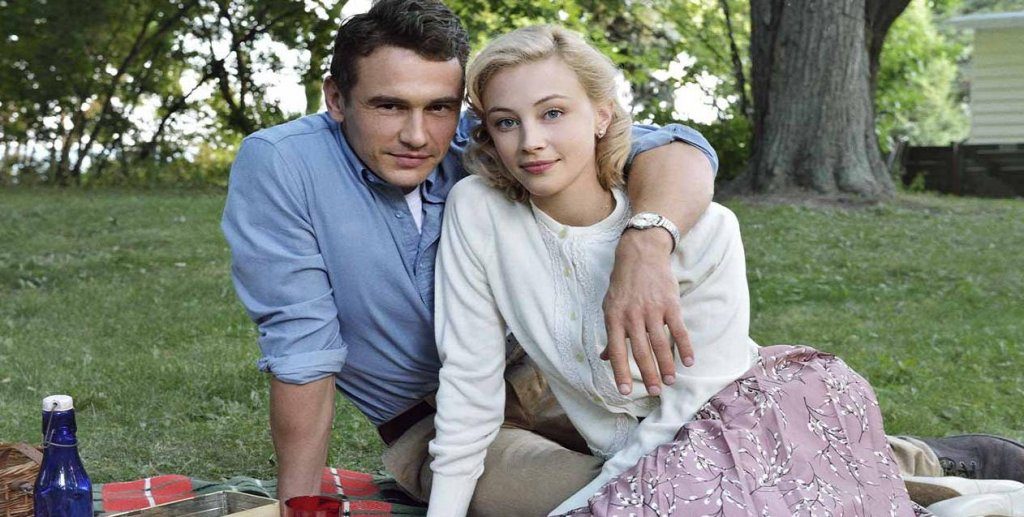 James Franco e Sarah Gadon nei panni di Jake Epping/Amberson e Sadie Dunhill