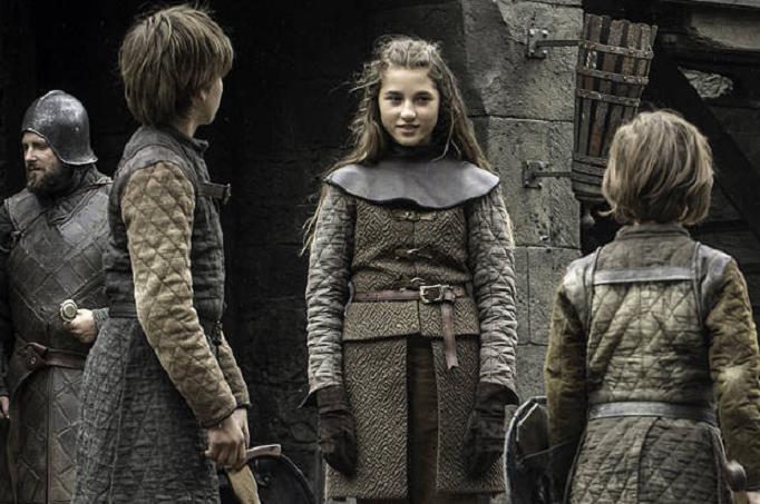 La giovanissima Lyanna Stark nella visione di Bran