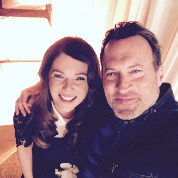 Lauren Graham (Lorelai) e Scott Paterson (Luke)