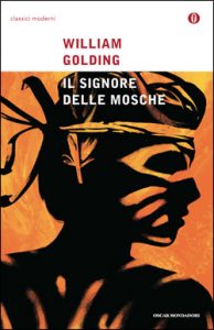 Copertina de "Il Signore delle mosche" dell'Oscar Mondadori. 