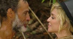 Raz Degan e Paola Barale una notte insieme sull'Isola