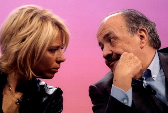 Maurizio Costanzo ringrazia Maria De Filippi