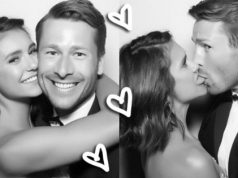Nina Dobrev e Glen Powell
