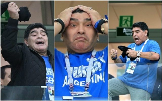 maradona russia malore