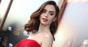 lily collins make up