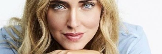 chiara ferragni acqua Evian